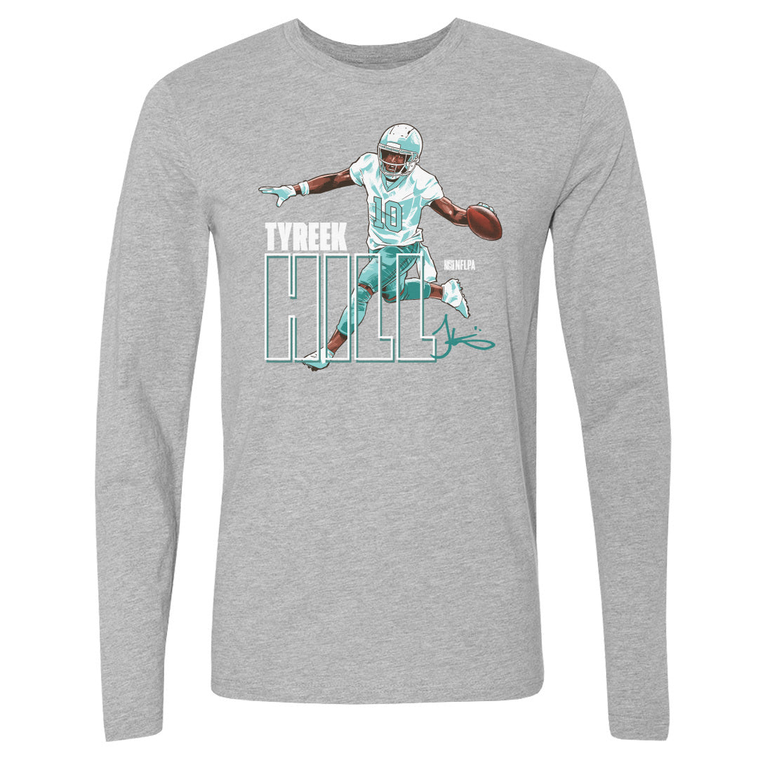 Tyreek Hill Men&#39;s Long Sleeve T-Shirt | 500 LEVEL