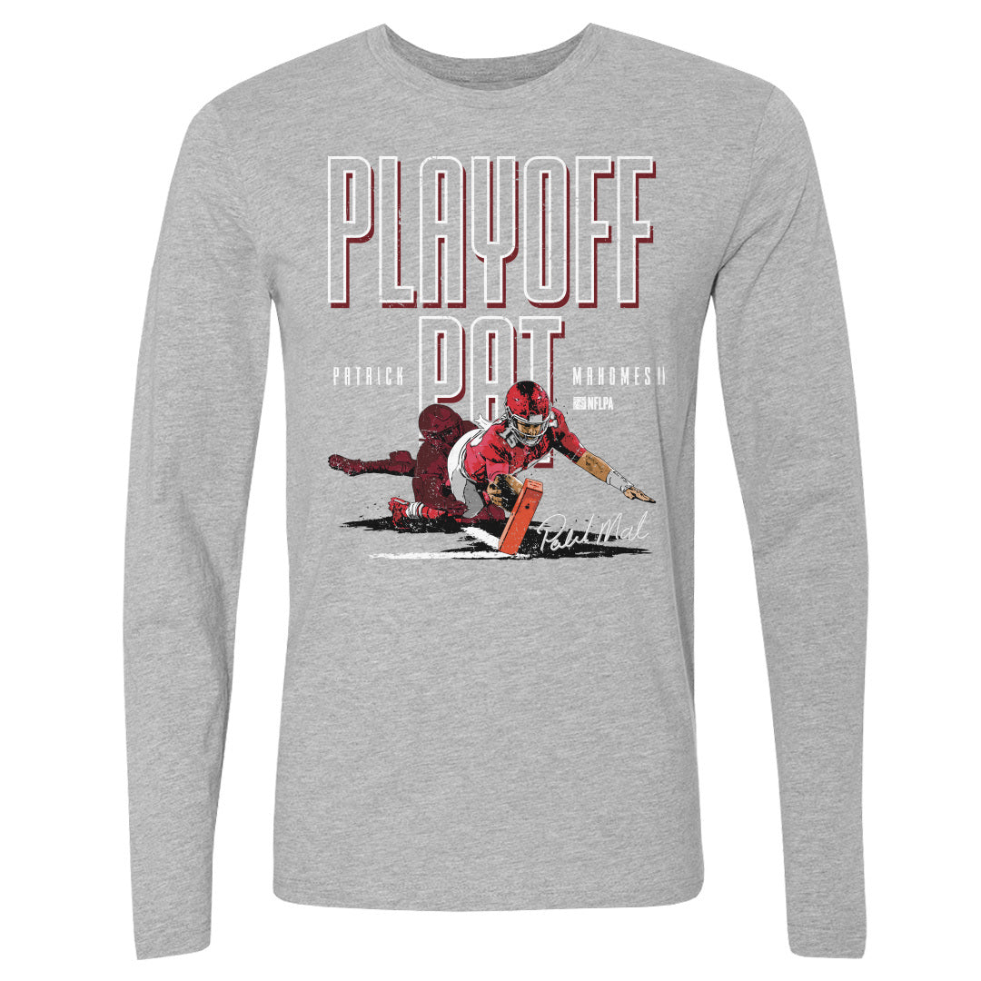 Patrick Mahomes Men&#39;s Long Sleeve T-Shirt | 500 LEVEL