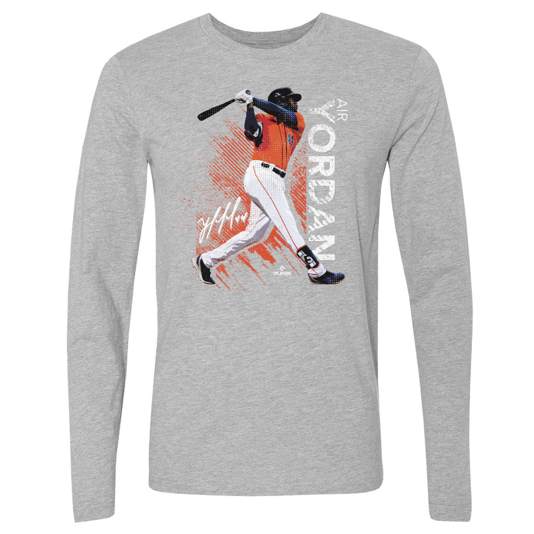 Yordan Alvarez Men&#39;s Long Sleeve T-Shirt | 500 LEVEL