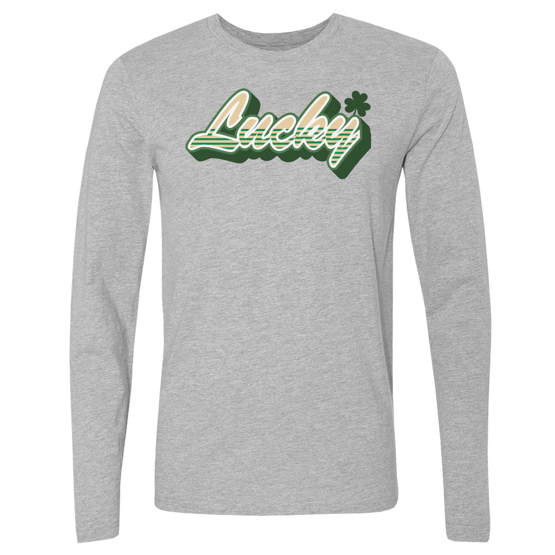 St. Patrick&#39;s Day Men&#39;s Long Sleeve T-Shirt | 500 LEVEL