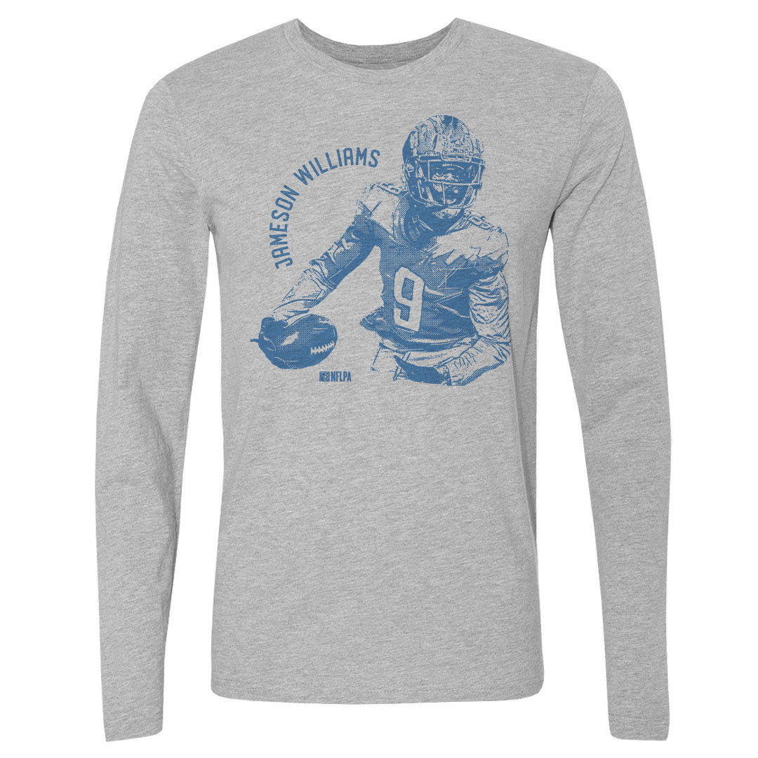 Jameson Williams Men&#39;s Long Sleeve T-Shirt | 500 LEVEL