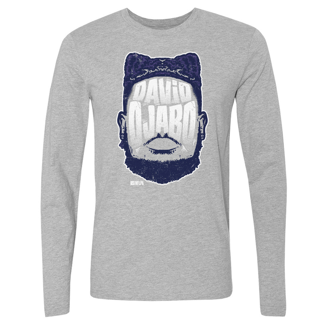 David Ojabo Men&#39;s Long Sleeve T-Shirt | 500 LEVEL