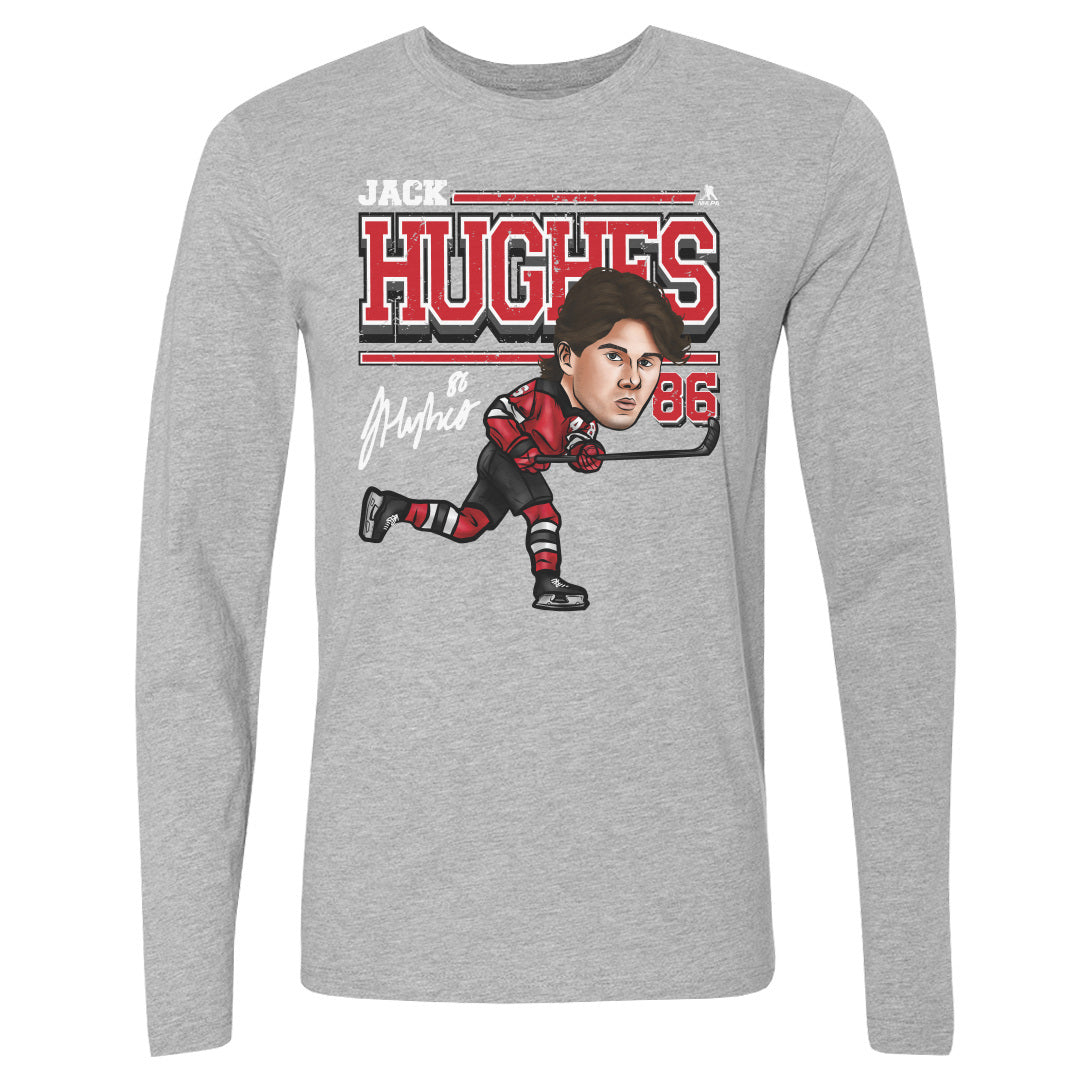 Jack Hughes Men&#39;s Long Sleeve T-Shirt | 500 LEVEL