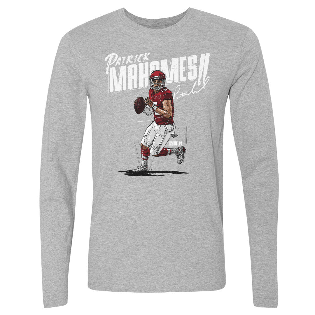 Patrick Mahomes Men&#39;s Long Sleeve T-Shirt | 500 LEVEL