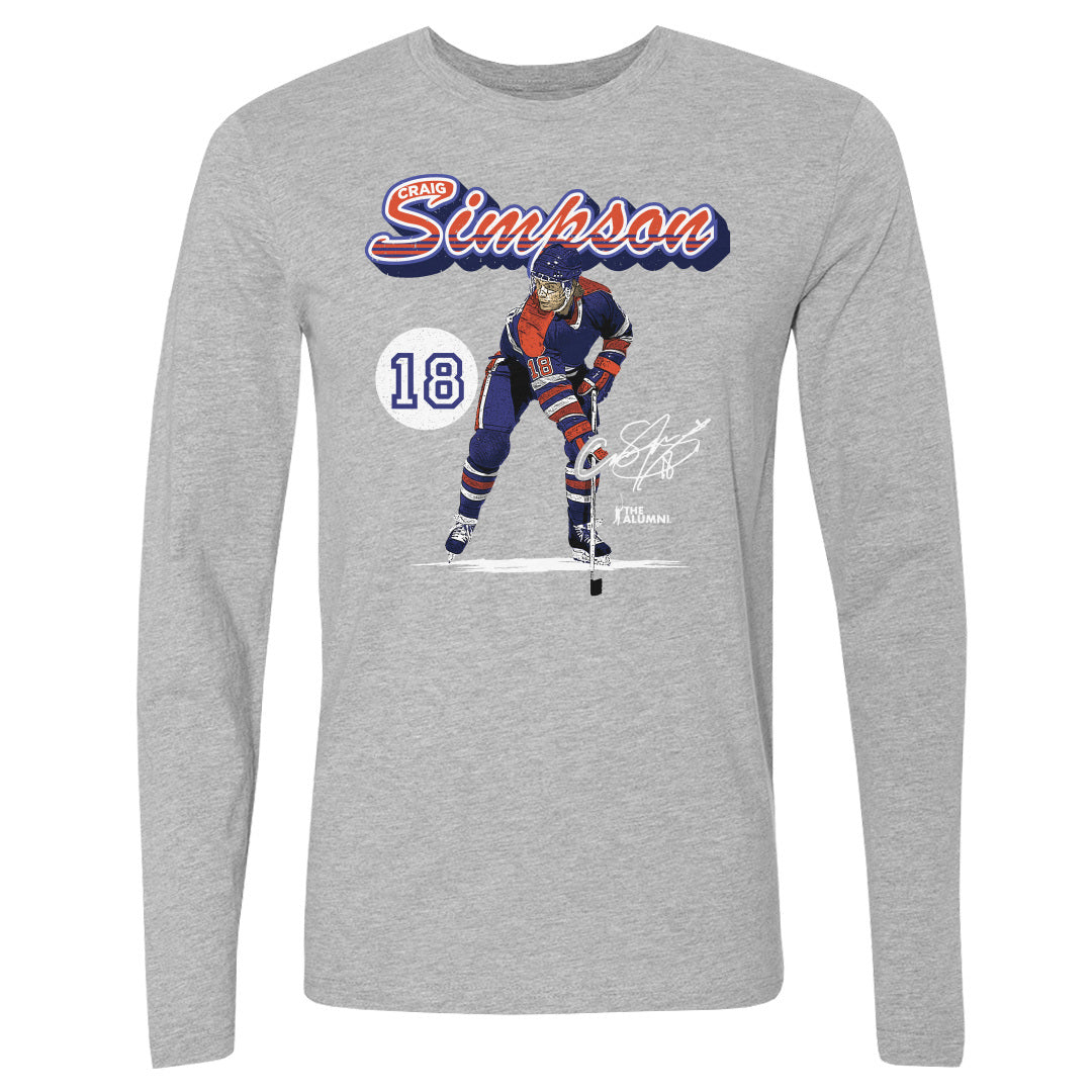 Craig Simpson Men&#39;s Long Sleeve T-Shirt | 500 LEVEL