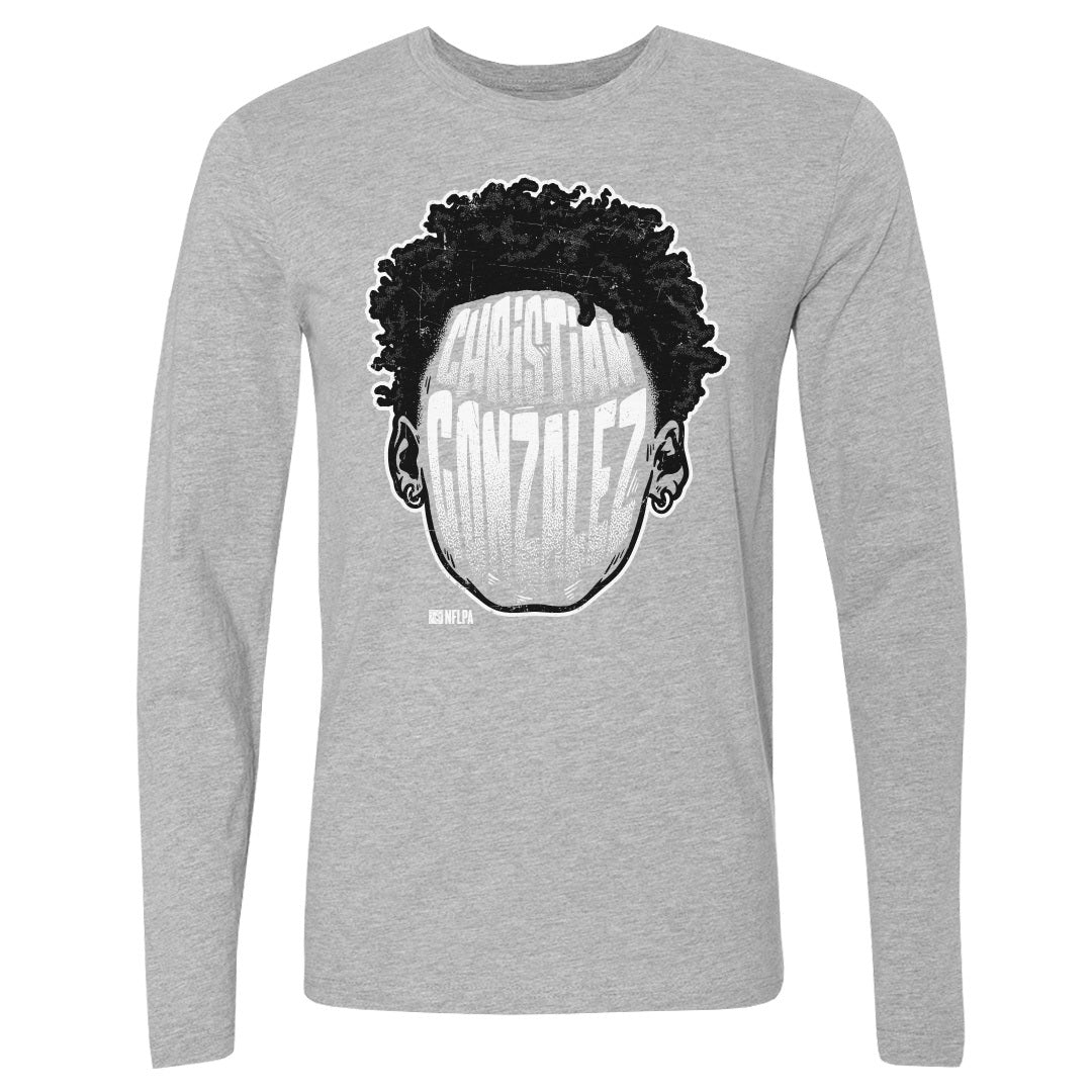 Christian Gonzalez Men&#39;s Long Sleeve T-Shirt | 500 LEVEL