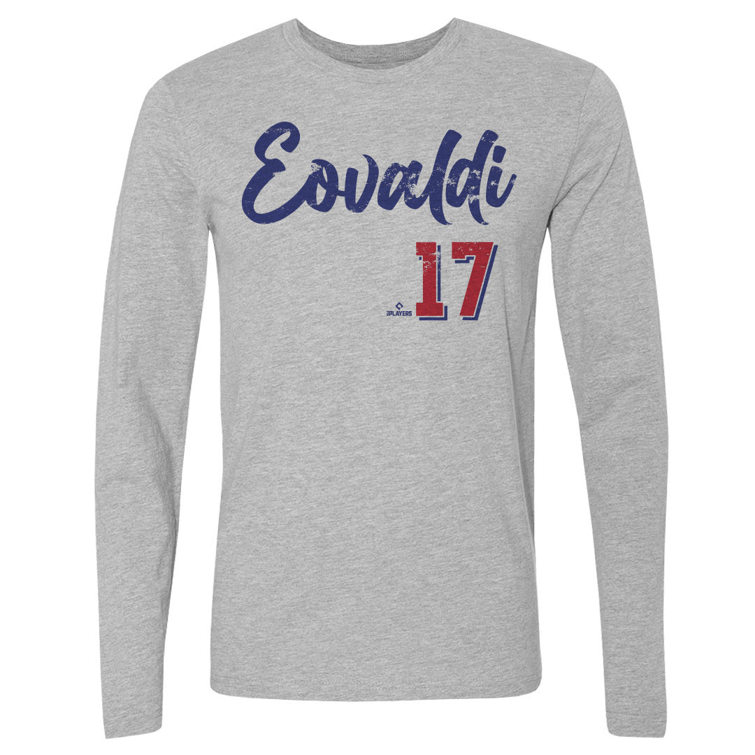 Nathan Eovaldi Men&#39;s Long Sleeve T-Shirt | 500 LEVEL