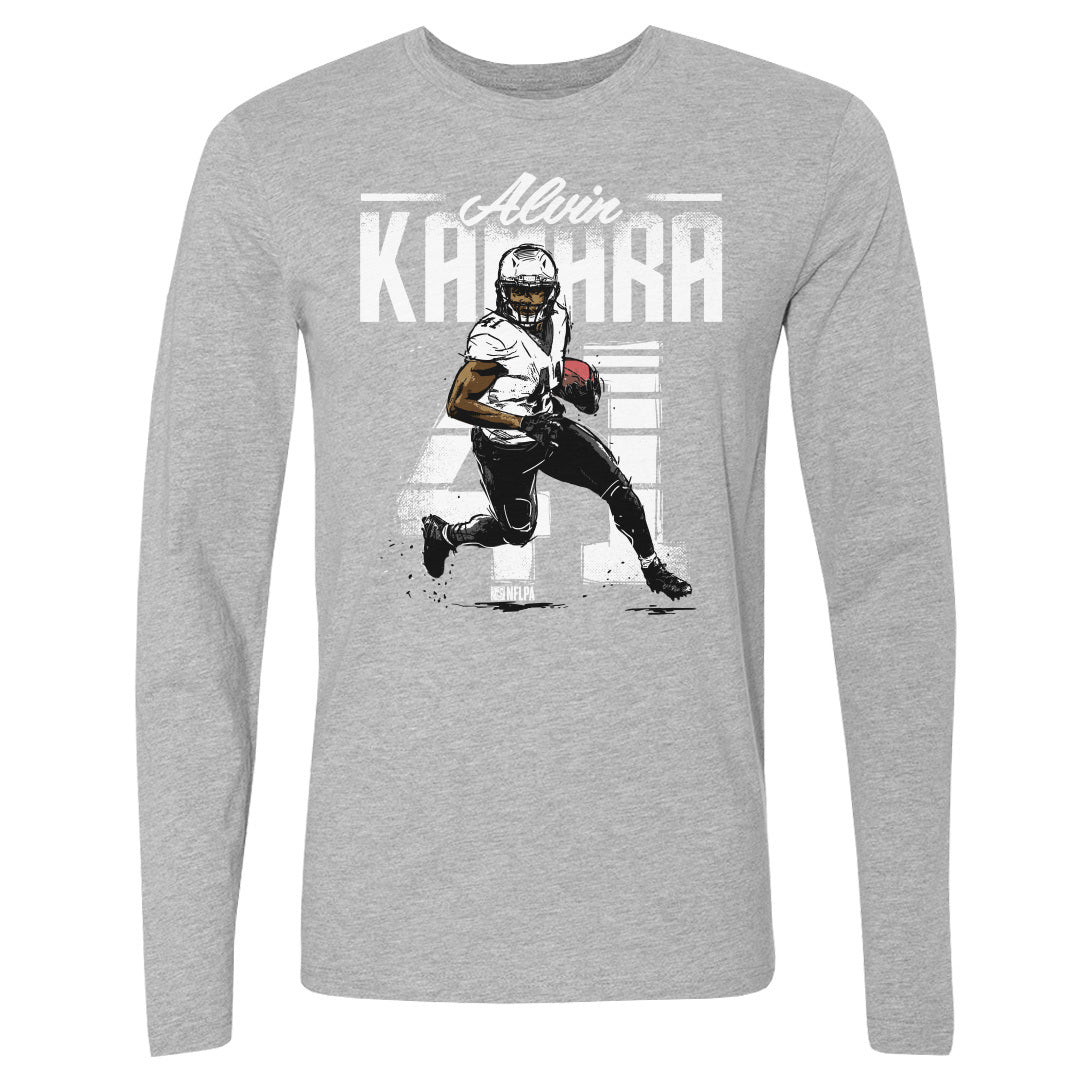 Alvin Kamara Men&#39;s Long Sleeve T-Shirt | 500 LEVEL