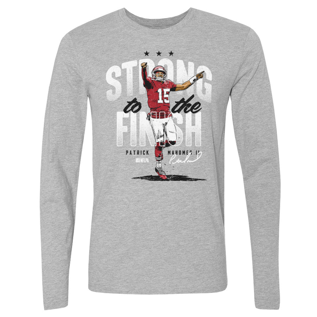 Patrick Mahomes Men&#39;s Long Sleeve T-Shirt | 500 LEVEL