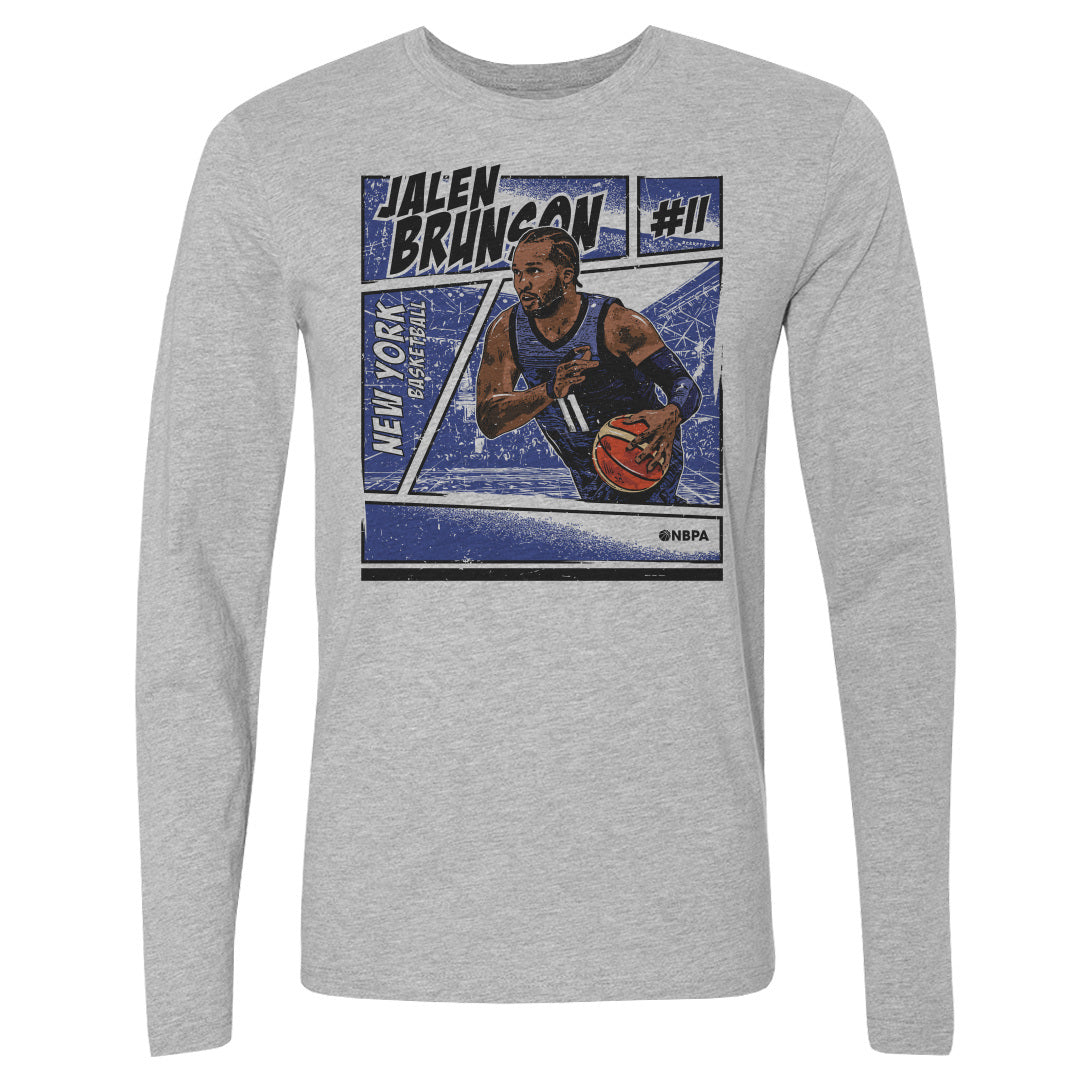 Jalen Brunson Men&#39;s Long Sleeve T-Shirt | 500 LEVEL