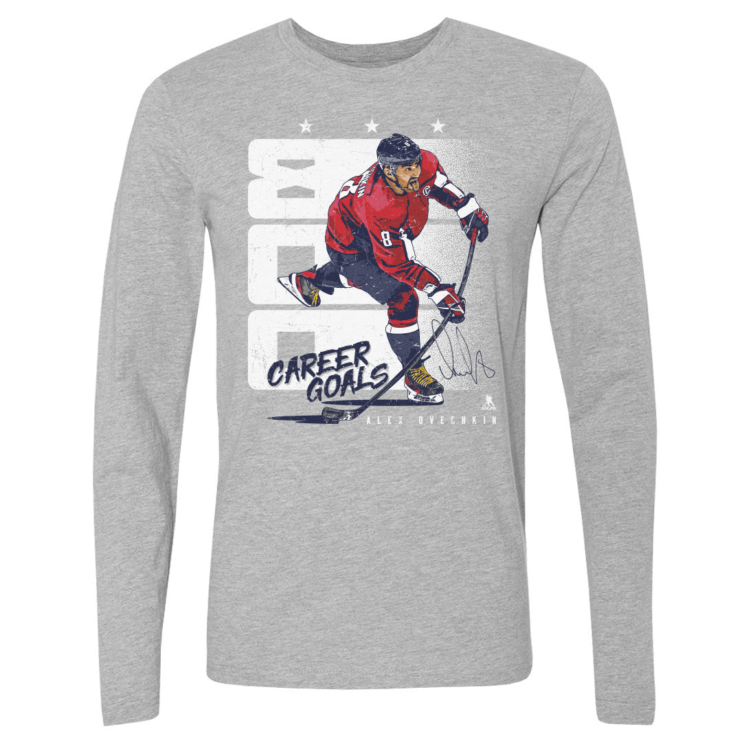 Alex Ovechkin Men&#39;s Long Sleeve T-Shirt | 500 LEVEL