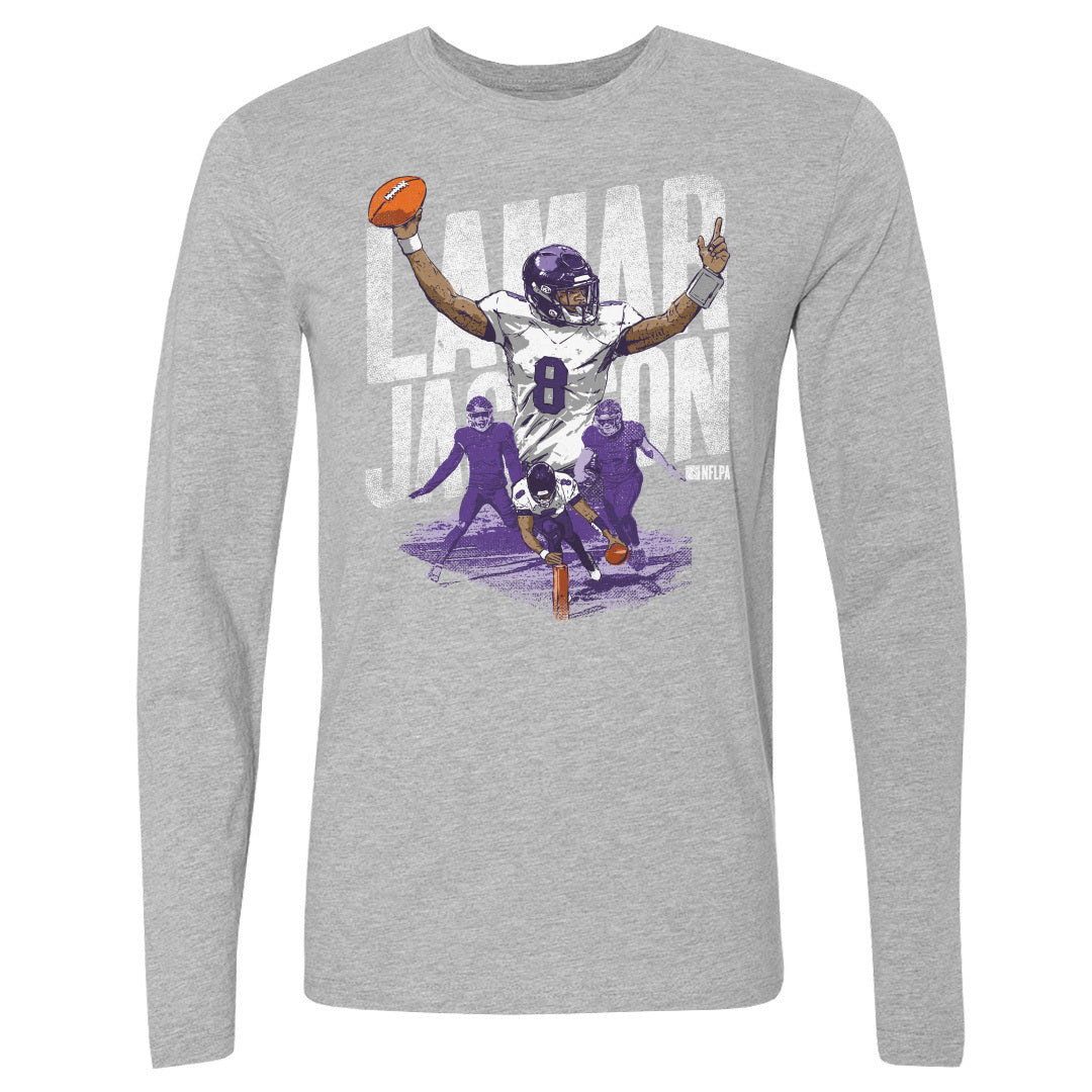 Lamar Jackson Men&#39;s Long Sleeve T-Shirt | 500 LEVEL