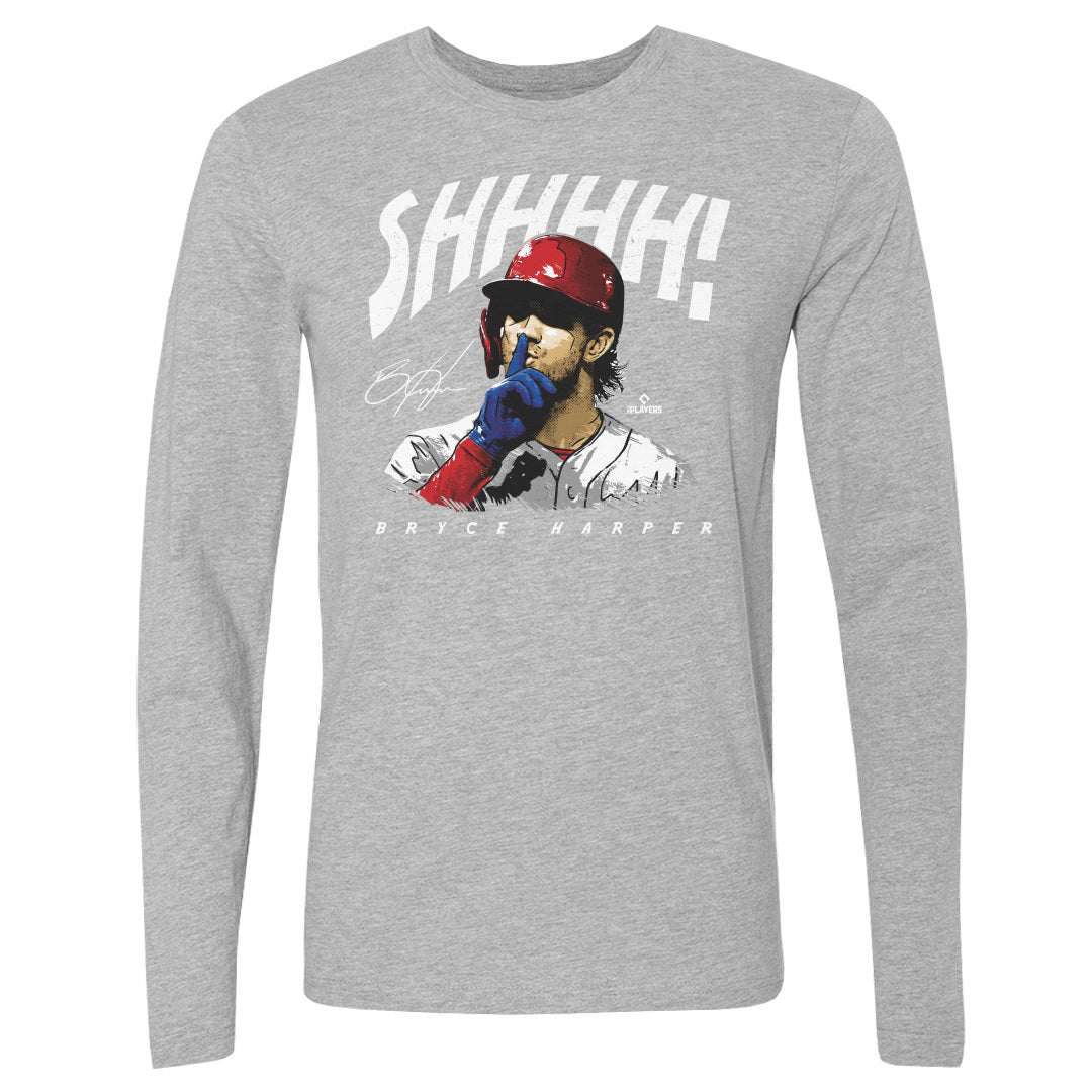 Bryce Harper Men&#39;s Long Sleeve T-Shirt | 500 LEVEL