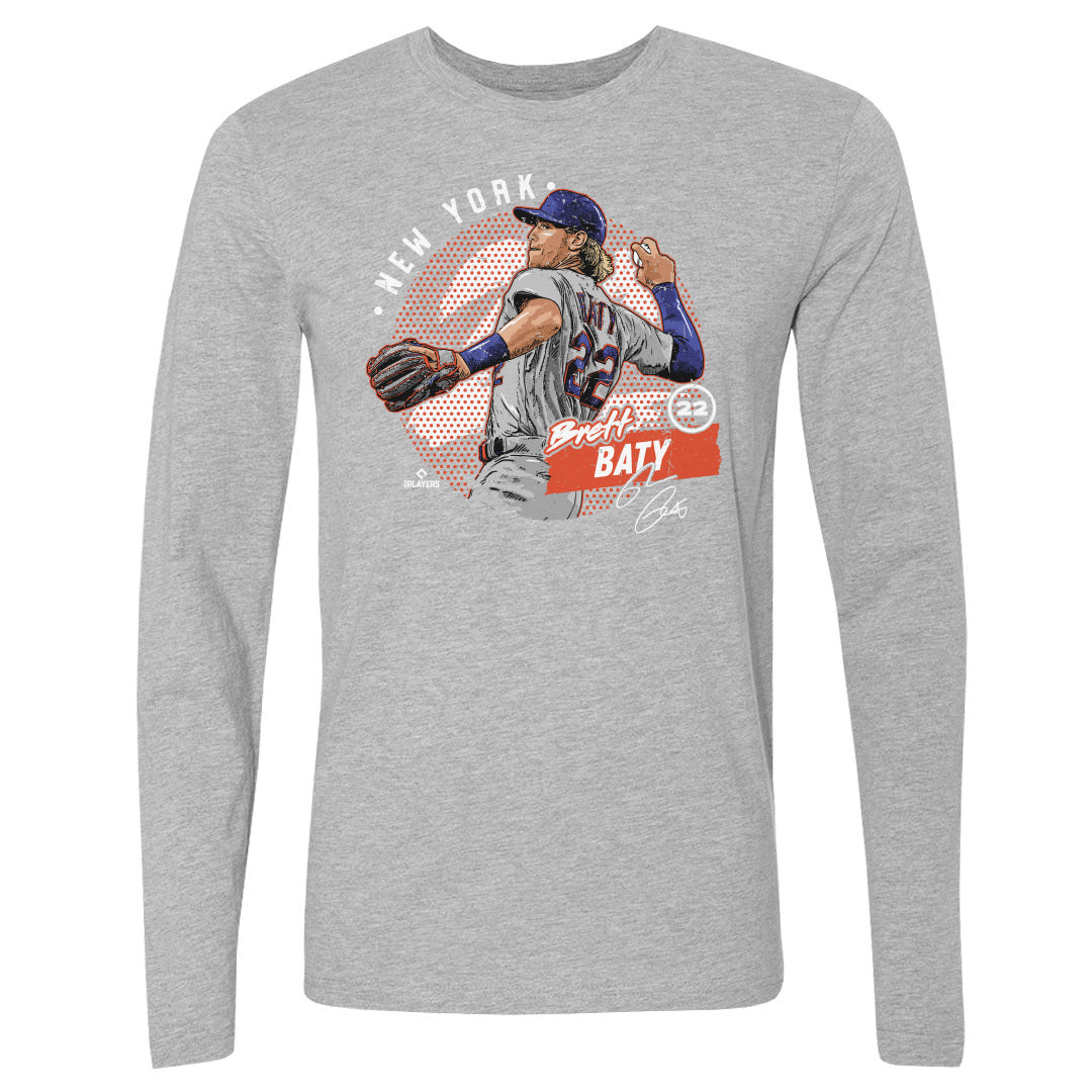 Brett Baty Men&#39;s Long Sleeve T-Shirt | 500 LEVEL