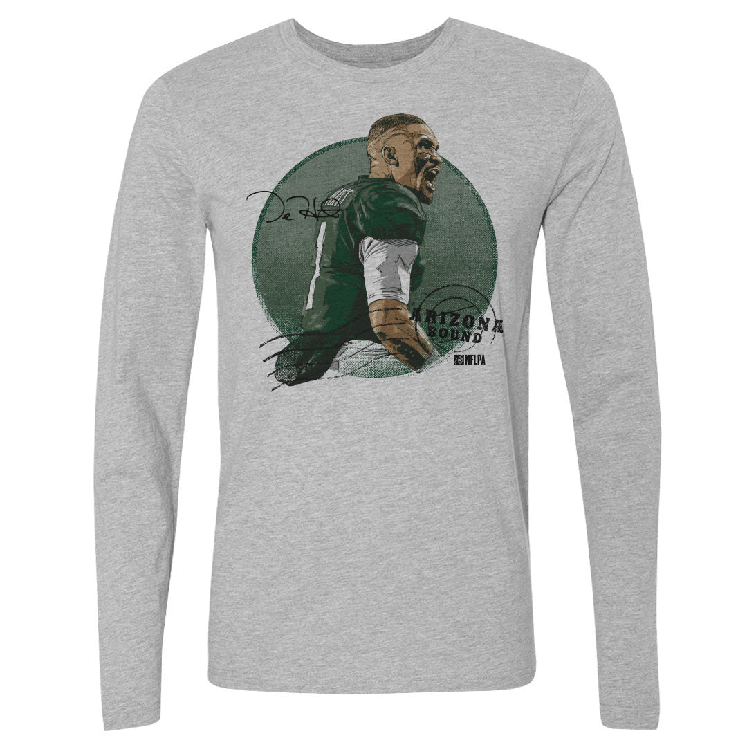 Jalen Hurts Men&#39;s Long Sleeve T-Shirt | 500 LEVEL