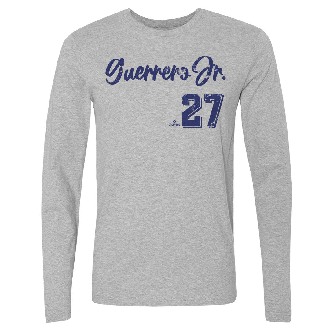 Vladimir Guerrero Jr. Men&#39;s Long Sleeve T-Shirt | 500 LEVEL