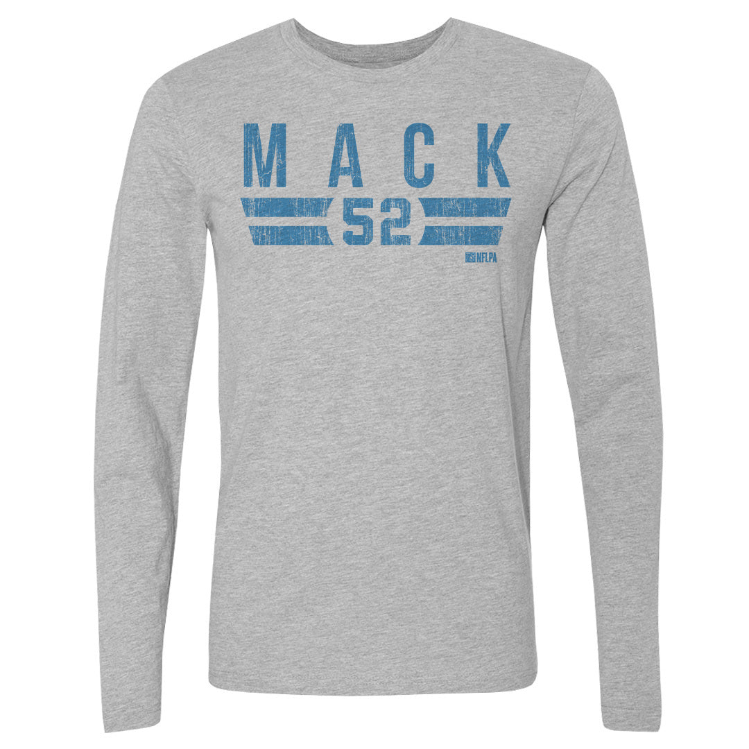 Khalil Mack Men&#39;s Long Sleeve T-Shirt | 500 LEVEL