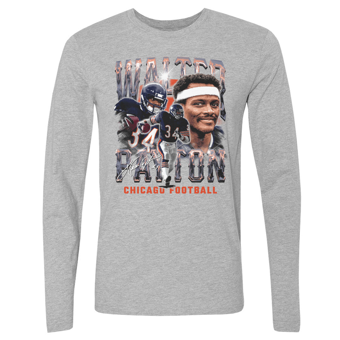 Walter Payton Men&#39;s Long Sleeve T-Shirt | 500 LEVEL