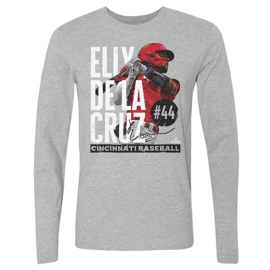 Elly De La Cruz Men&#39;s Long Sleeve T-Shirt | 500 LEVEL