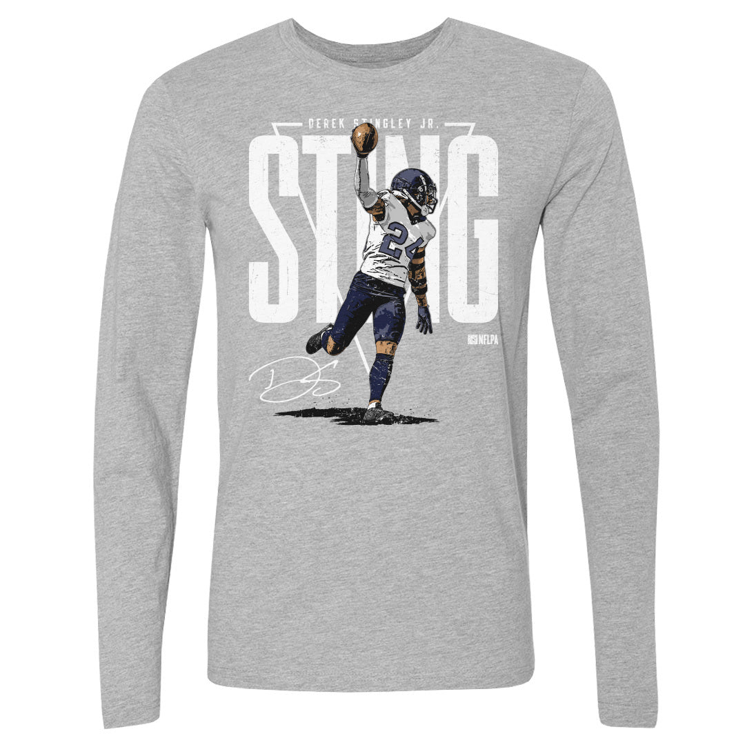 Derek Stingley Jr. Men&#39;s Long Sleeve T-Shirt | 500 LEVEL