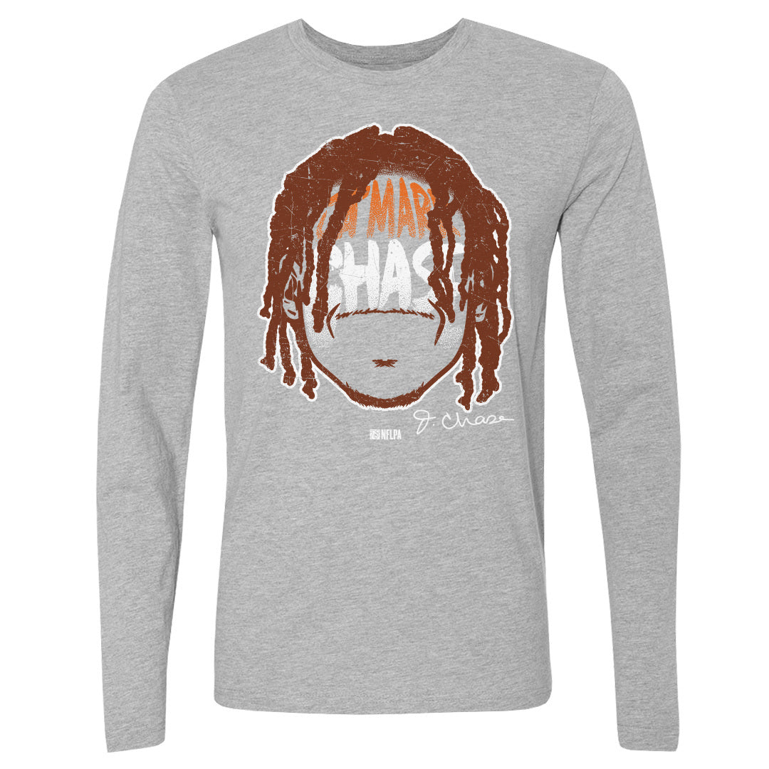 Ja&#39;Marr Chase Men&#39;s Long Sleeve T-Shirt | 500 LEVEL