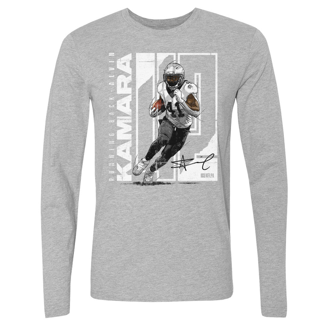 Alvin Kamara Men&#39;s Long Sleeve T-Shirt | 500 LEVEL