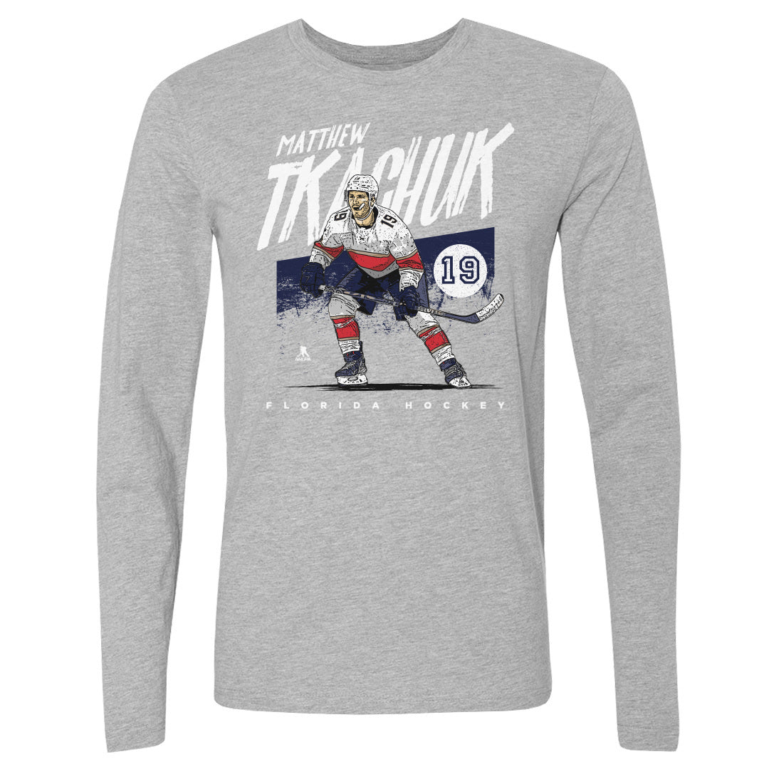 Matthew Tkachuk Men&#39;s Long Sleeve T-Shirt | 500 LEVEL