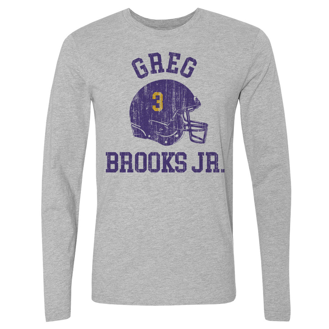 Greg Brooks Jr. Men&#39;s Long Sleeve T-Shirt | 500 LEVEL