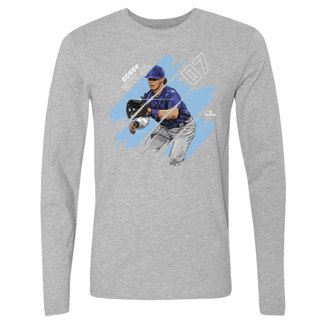 Bobby Witt Jr. Men&#39;s Long Sleeve T-Shirt | 500 LEVEL