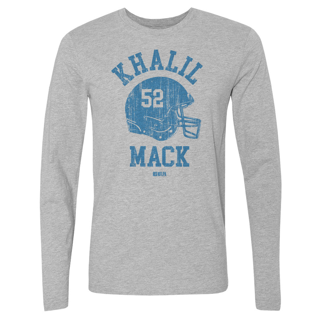 Khalil Mack Men&#39;s Long Sleeve T-Shirt | 500 LEVEL