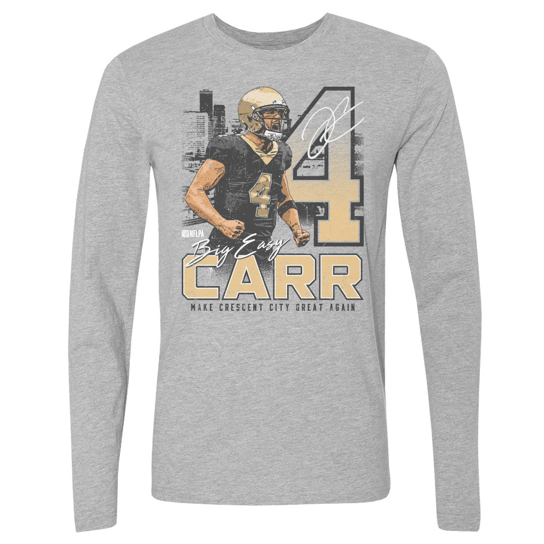 Derek Carr Men&#39;s Long Sleeve T-Shirt | 500 LEVEL