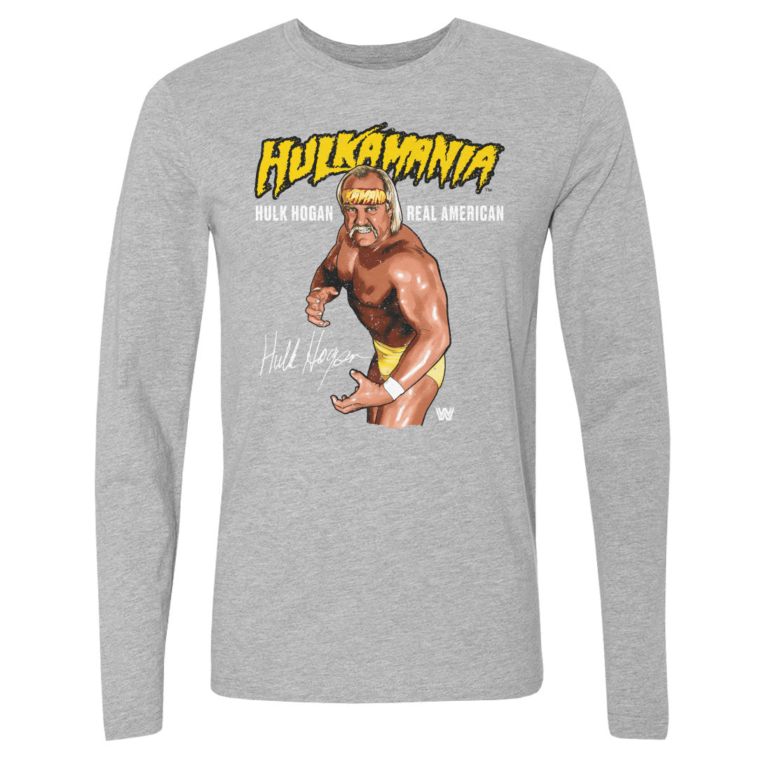 Hulk Hogan Men&#39;s Long Sleeve T-Shirt | 500 LEVEL