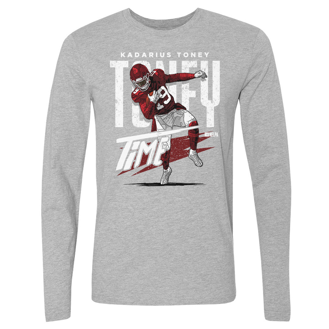 Kadarius Toney Men&#39;s Long Sleeve T-Shirt | 500 LEVEL