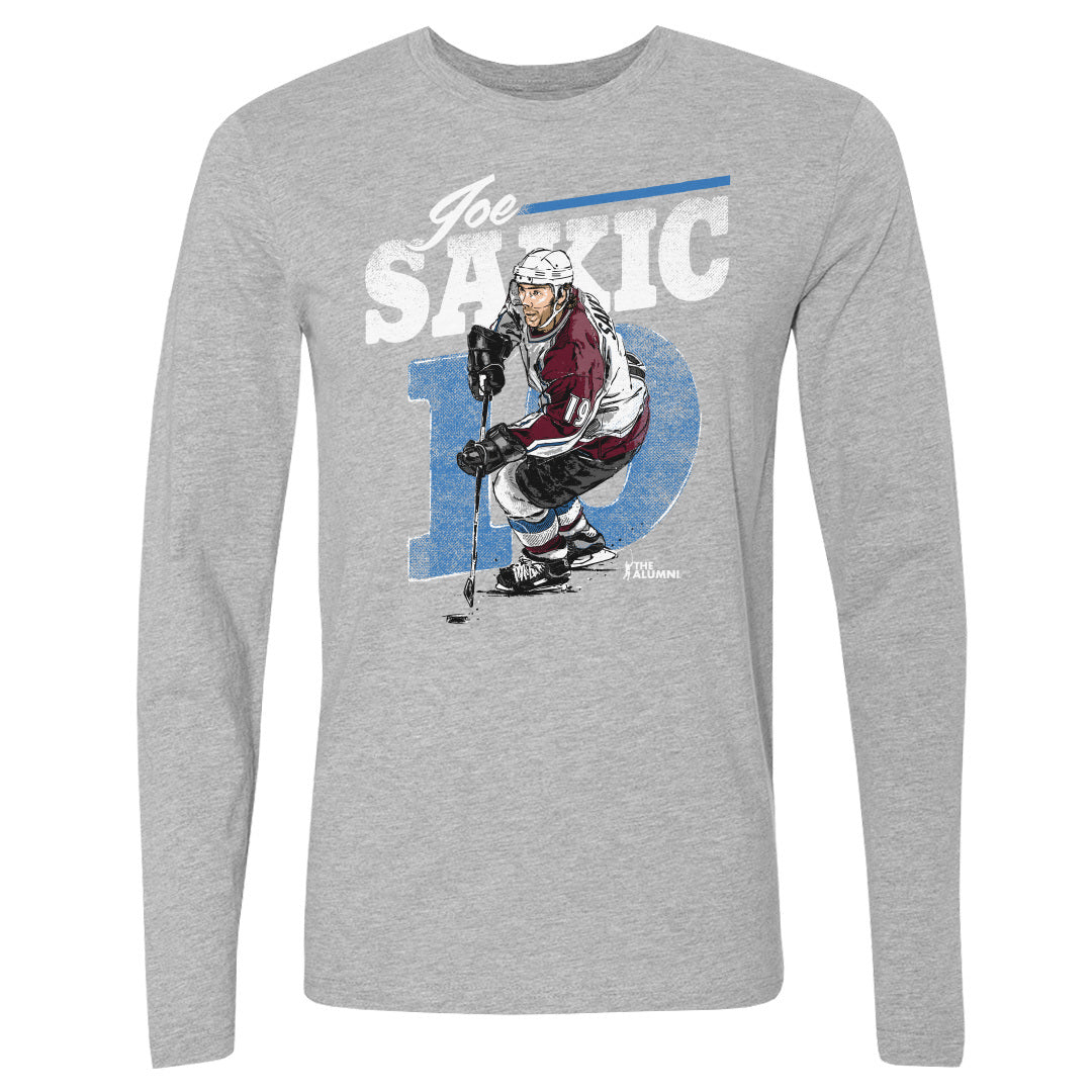 Joe Sakic Men&#39;s Long Sleeve T-Shirt | 500 LEVEL