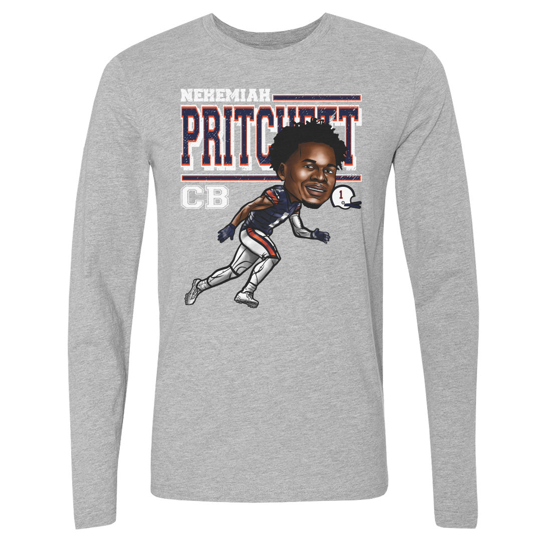 Nehemiah Pritchett Men&#39;s Long Sleeve T-Shirt | 500 LEVEL