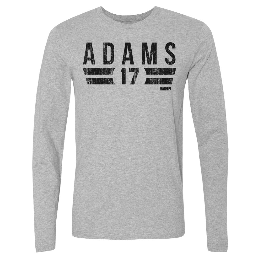 Davante Adams Men&#39;s Long Sleeve T-Shirt | 500 LEVEL