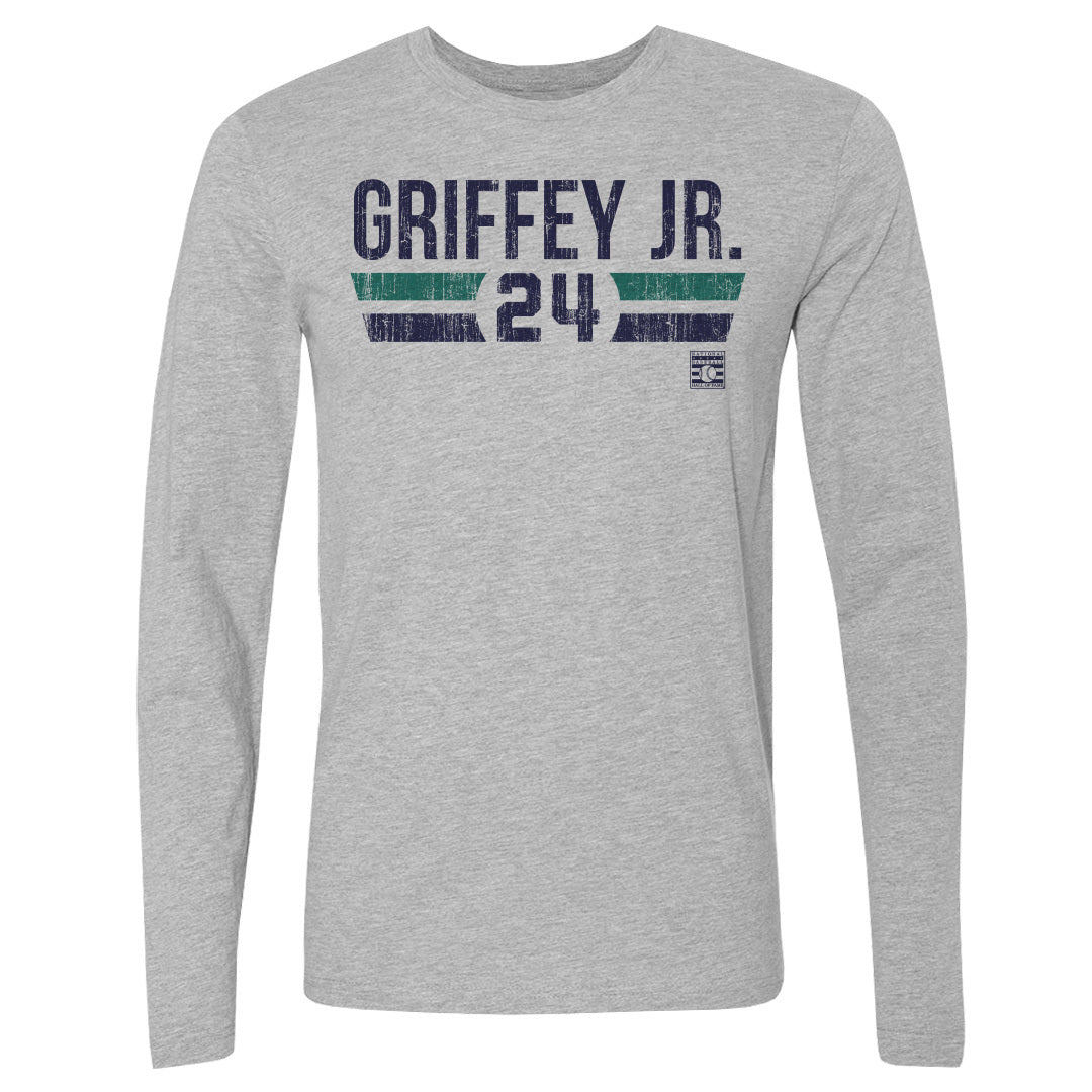 Ken Griffey Jr. Men&#39;s Long Sleeve T-Shirt | 500 LEVEL