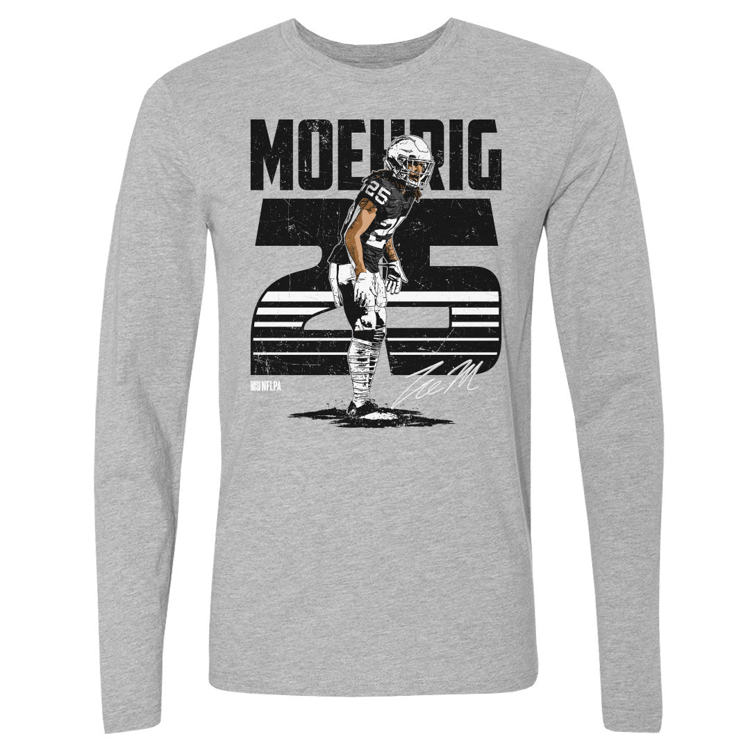 Tre&#39;von Moehrig Men&#39;s Long Sleeve T-Shirt | 500 LEVEL