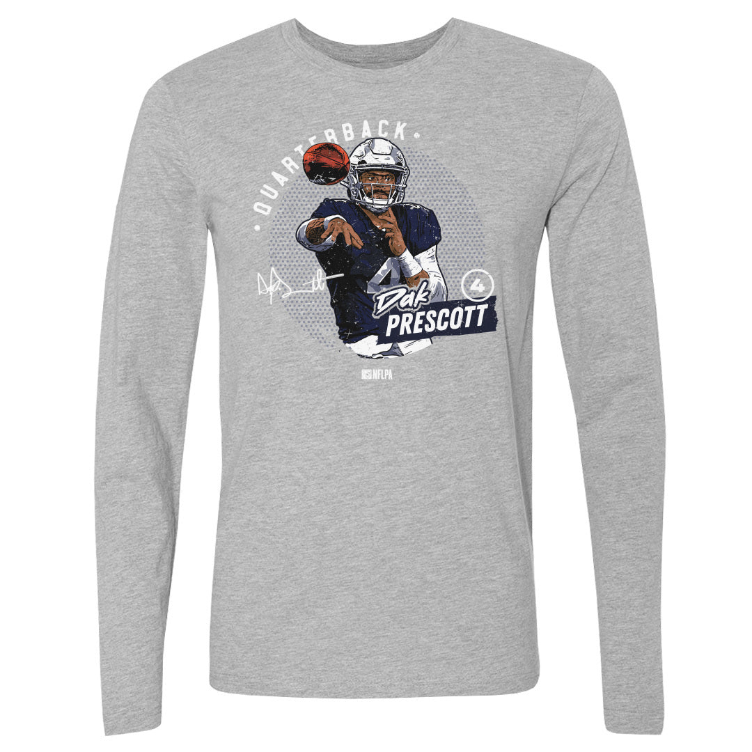 Dak Prescott Men&#39;s Long Sleeve T-Shirt | 500 LEVEL