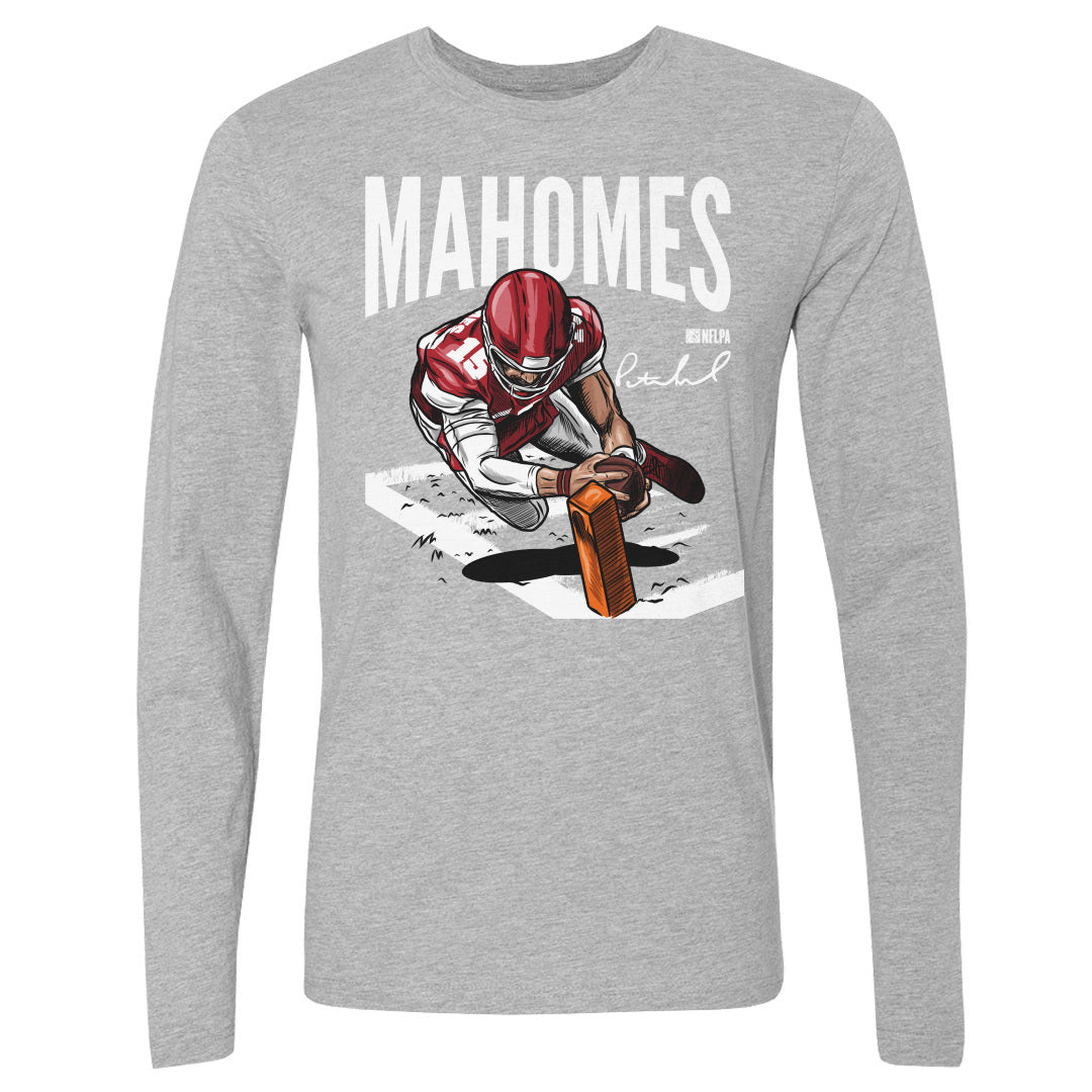 Patrick Mahomes Men&#39;s Long Sleeve T-Shirt | 500 LEVEL