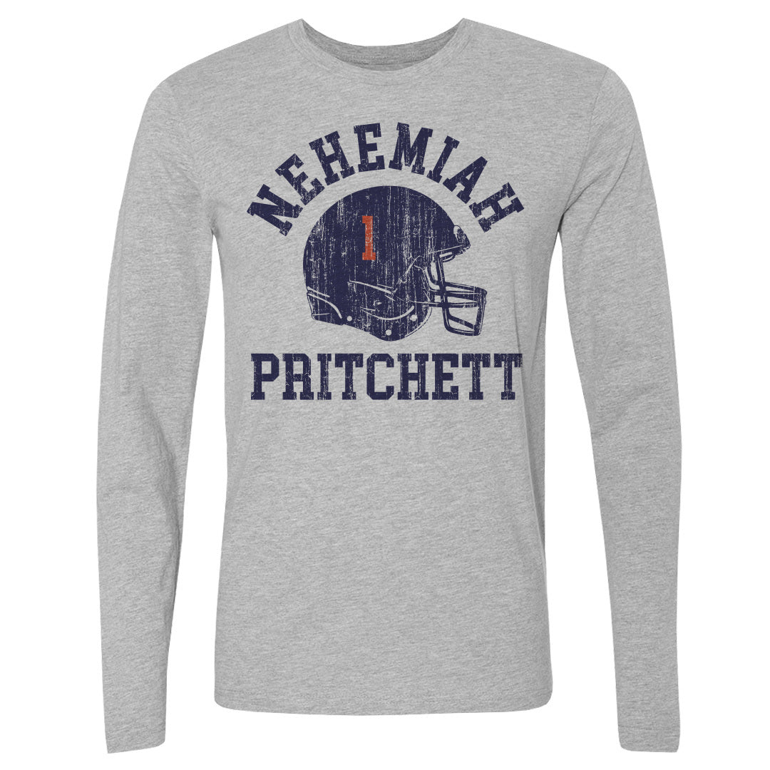 Nehemiah Pritchett Men&#39;s Long Sleeve T-Shirt | 500 LEVEL