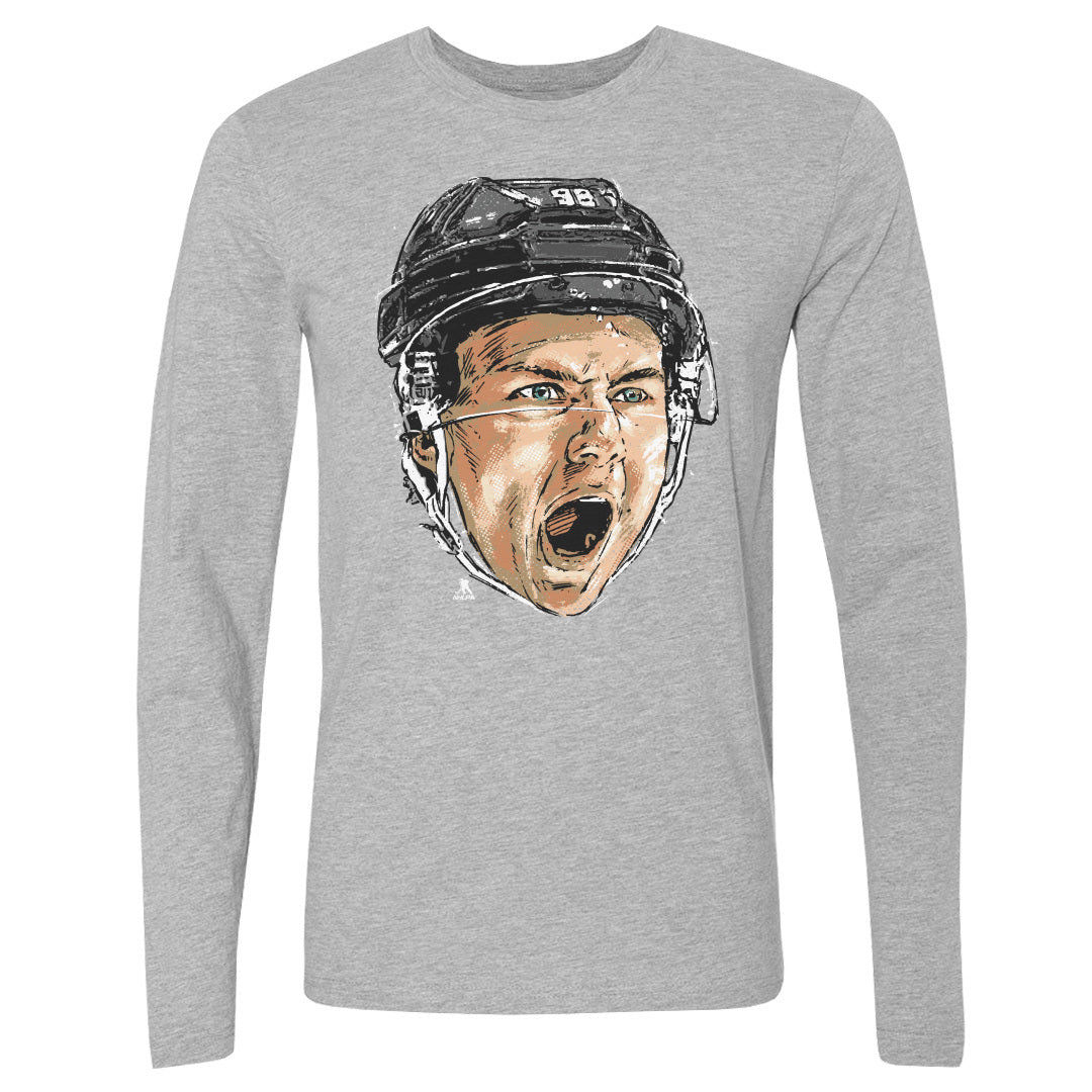 Connor Bedard Men&#39;s Long Sleeve T-Shirt | 500 LEVEL