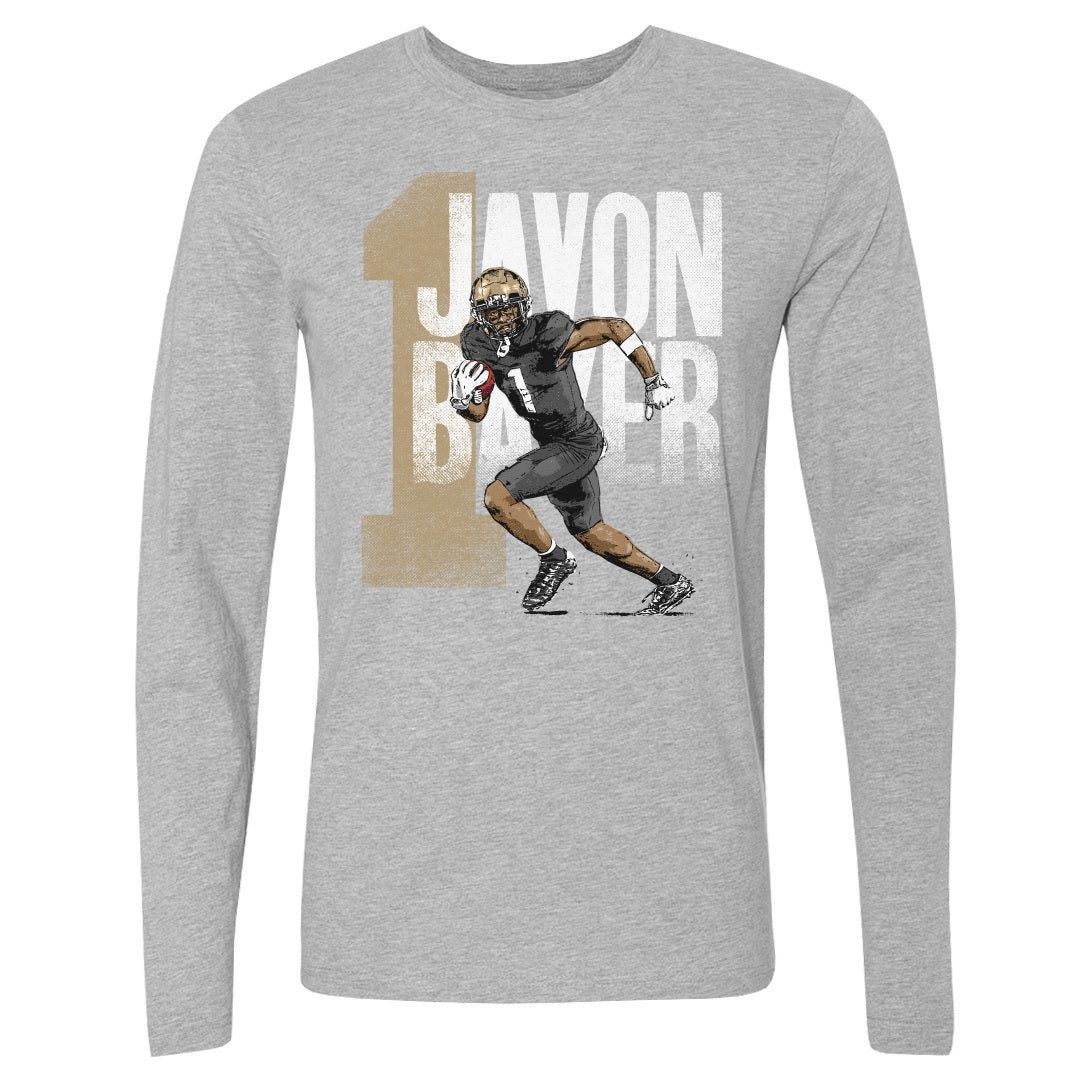 Javon Baker Men&#39;s Long Sleeve T-Shirt | 500 LEVEL