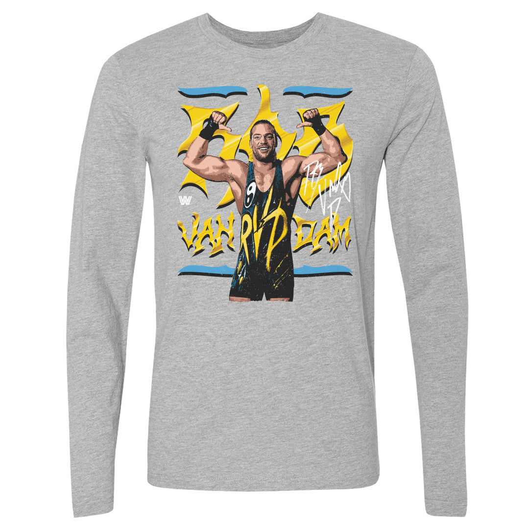 Rob Van Dam Men&#39;s Long Sleeve T-Shirt | 500 LEVEL