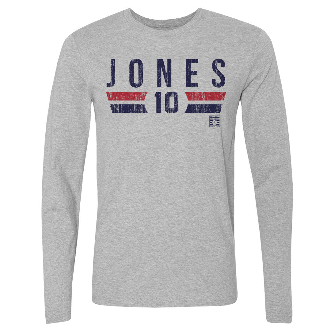 Chipper Jones Men&#39;s Long Sleeve T-Shirt | 500 LEVEL