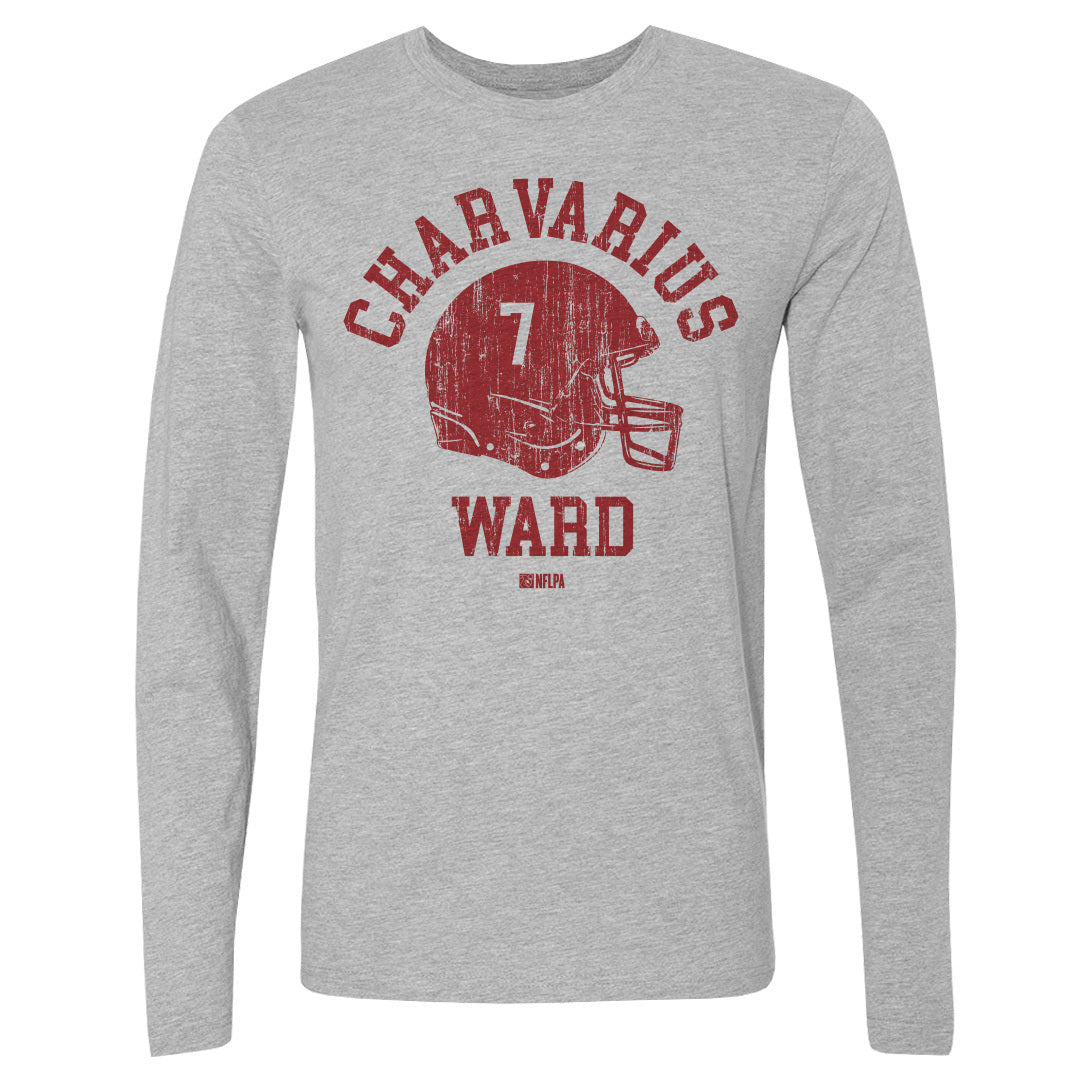 Charvarius Ward Men&#39;s Long Sleeve T-Shirt | 500 LEVEL