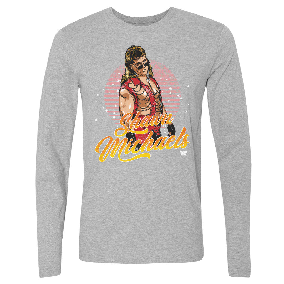 Shawn Michaels Men&#39;s Long Sleeve T-Shirt | 500 LEVEL