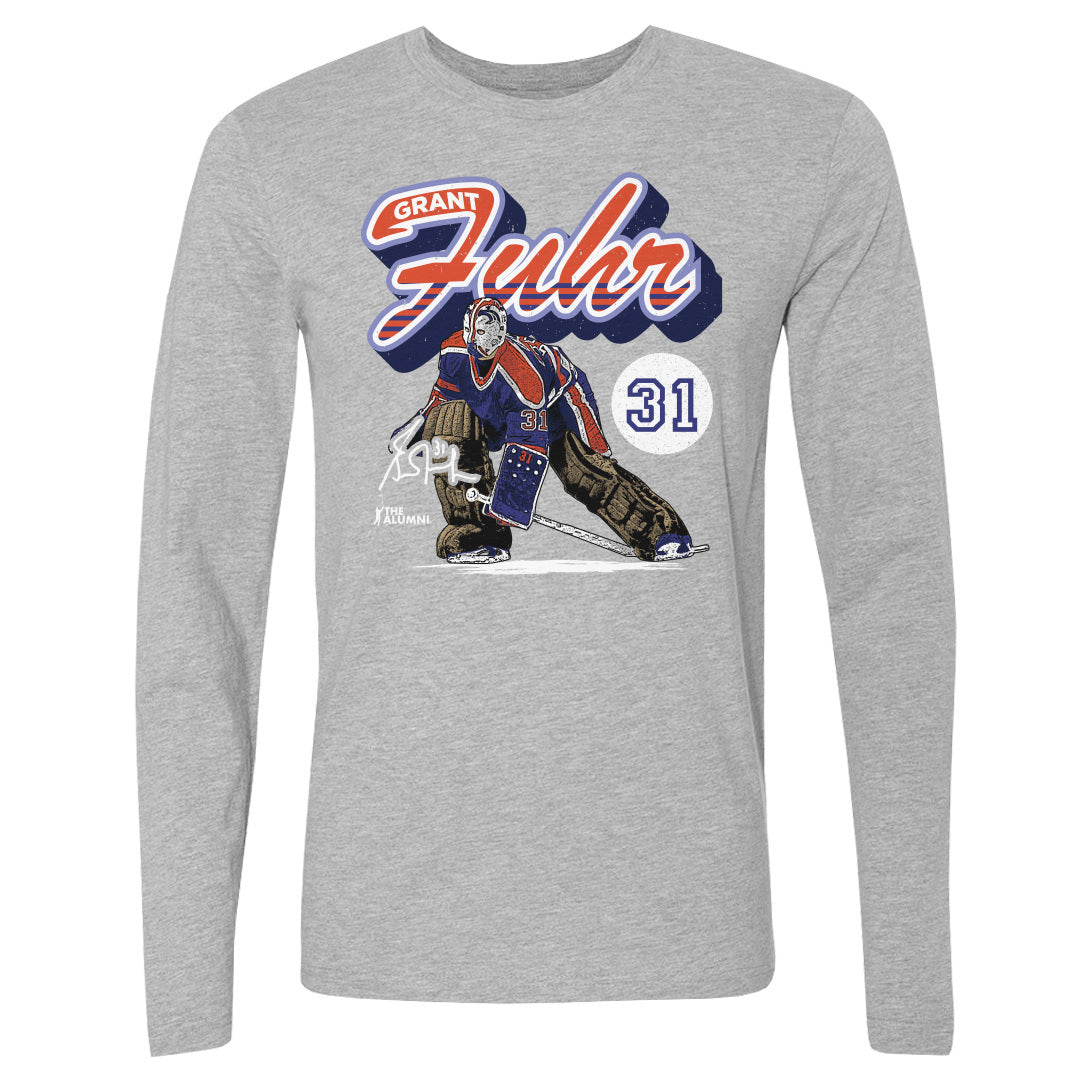 Grant Fuhr Men&#39;s Long Sleeve T-Shirt | 500 LEVEL