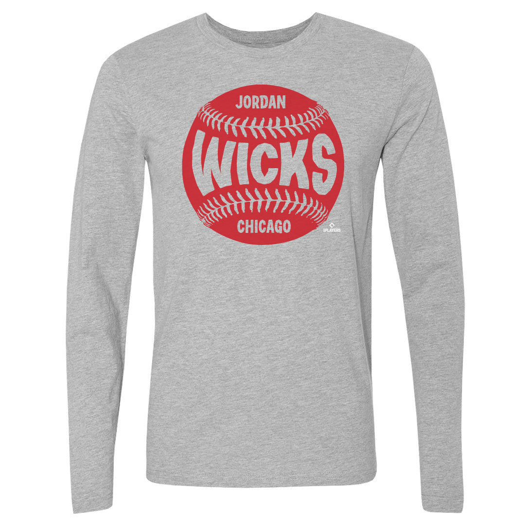 Jordan Wicks Men&#39;s Long Sleeve T-Shirt | 500 LEVEL