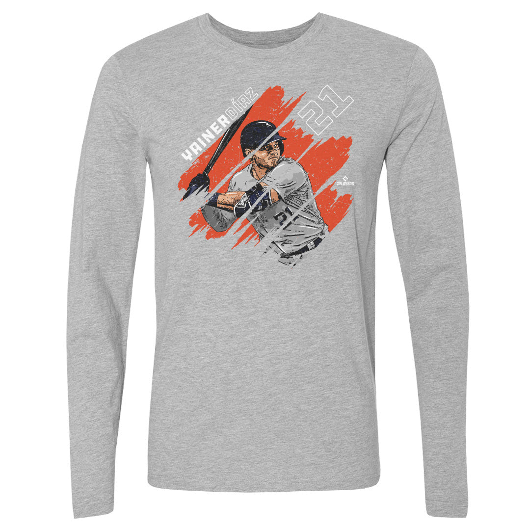 Yainer Diaz Men&#39;s Long Sleeve T-Shirt | 500 LEVEL